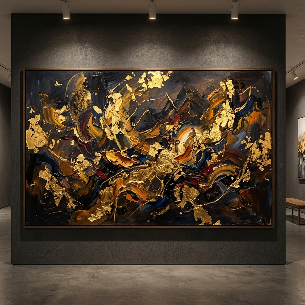Abstract Gold — Full composition